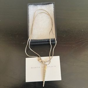 Handcrafted Sterling Silver Necklace and Pendant by Melissa Monaco